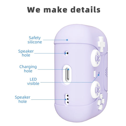 For AirPods 3 Earphone Silicone Protective Case Cat Claw Cover, For AirPods 3