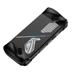 For ASUS ROG Ally Game Console Silicone Protective Cover Spray Oil Case, Silicone Cover Black