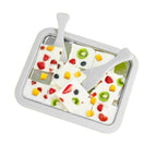 Stainless Steel White 26x21cm