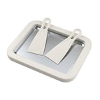 Aluminum Alloy White 22.5x17.5cm