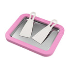 Aluminum Alloy Pink 22.5x17.5cm
