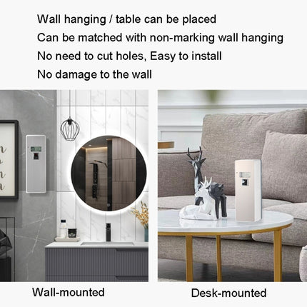 Anti-Corrosion Stainless Steel Panel LCD Digital Display Intelligent Automatic Fragrance Sprayer, LCD (Black Titanium), LCD (Titanium Gold), LCD (Brushed)