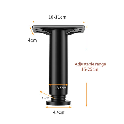 Bed Board Support Weight-Bearing Bracket Bed Leg Support Foot Rest, 15cm, 18cm, 20cm