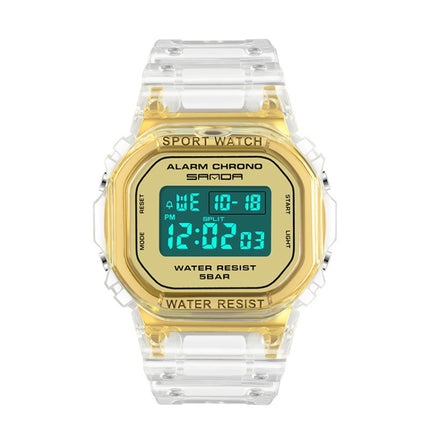 SANDA 2009 Multifunctional Sports Waterproof Calendar Watch