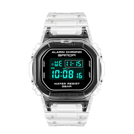 SANDA 2009 Multifunctional Sports Waterproof Calendar Watch