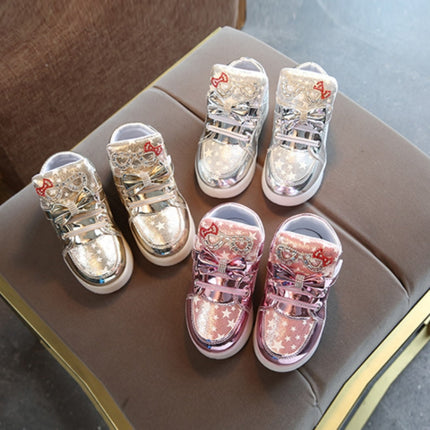 Breathable Flashing Light Luminous Casual Boys & Girls Shoes, 21, 22, 23, 24, 25, 26, 27, 29, 30