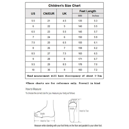 Breathable Flashing Light Luminous Casual Boys & Girls Shoes, 21, 22, 23, 24, 25, 26, 27, 29, 30