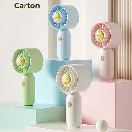 Hand Holds Small Fan Portable Mini Pocket Fan, Pink Duck, Blue Duck, Green Duck, White Duck, Pink Spray Plating Version, Blue Spray Plating Version, Green Spray Plating Version, White Spray Plating Version