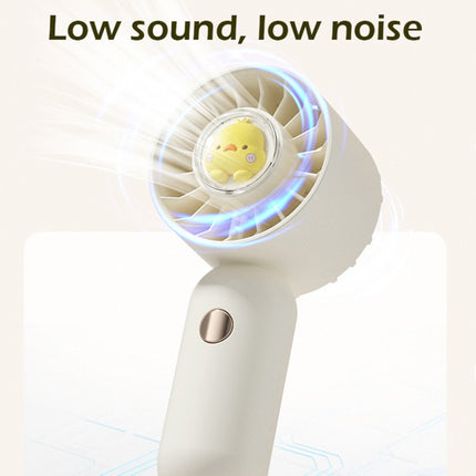 Hand Holds Small Fan Portable Mini Pocket Fan, Pink Duck, Blue Duck, Green Duck, White Duck, Pink Spray Plating Version, Blue Spray Plating Version, Green Spray Plating Version, White Spray Plating Version