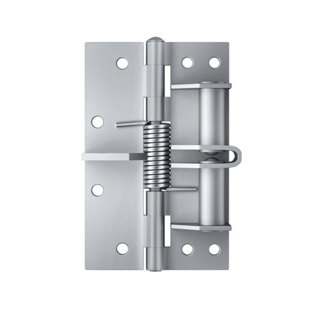 4 Inch Multifunctional Door Closer Automatic Door Closing Hinge, Color Steel Silver, Black, Color Steel Gold