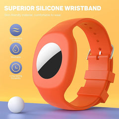 For Airtag Silicone Children Watch Band Protective Case