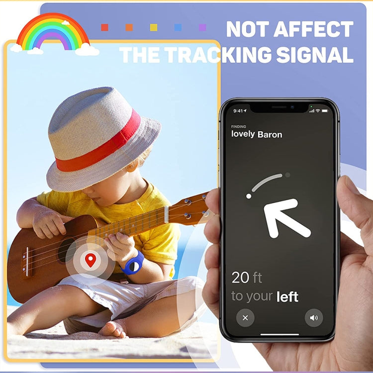 Für Airtag Silikon Kinder Uhr Band Schutzhülle
