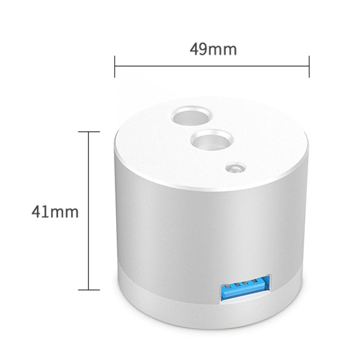 Für Apple Pencil 1 USB-Ladeadapter Metallsockel mit LED-Anzeige, A48 Silber, A48 Schwarz, A48 Roségold