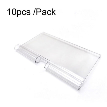 10pcs /Pack Label Strip Supermarket Display Price Sign, 40 x 60mm, 40 x 80mm, 40 x 100mm