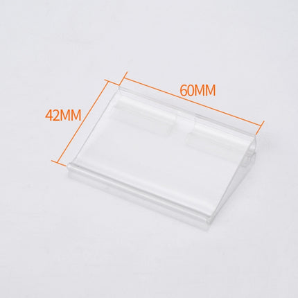 10pcs /Pack Label Strip Supermarket Display Price Sign, 40 x 60mm, 40 x 80mm, 40 x 100mm