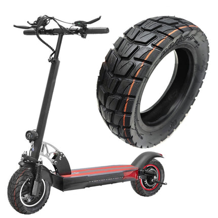 For KUGOO M4 TUOVT 80/65-6.5 10 inch Electric Skateboard Vacuum Explosion-Proof Outer Tire, Highway Tire, Off-road Tire