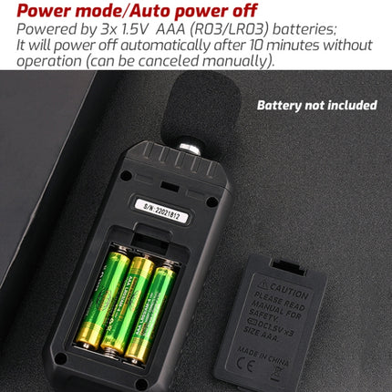 Household Noise Tester Decibel Device, TASI TA651A, TASI TA651B