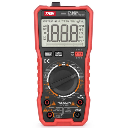 Digital High Precision Multimeter Digital Display Household Multifunction Electrician Multimeter, TASI TA803A, TASI TA803B, TASI TA803C