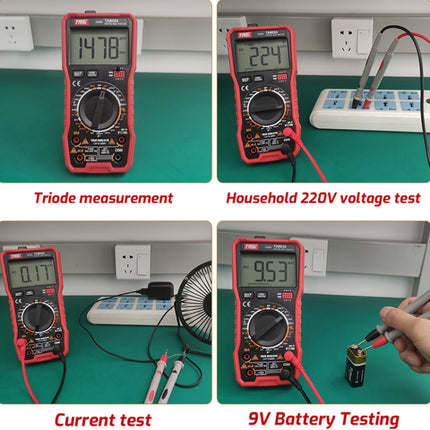 Digital High Precision Multimeter Digital Display Household Multifunction Electrician Multimeter, TASI TA803A, TASI TA803B, TASI TA803C