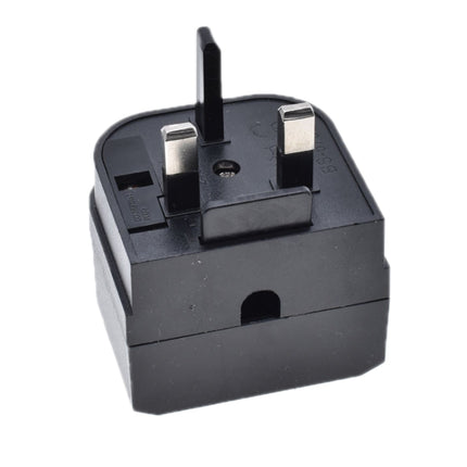 250V EU Plug To UK Plug With Fuse Conversion Plug, EU Plug To UK Plug
