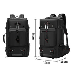 Multifunctional Large-capacity Waterproof Outdoor Mountaineering Backpack with USB Port