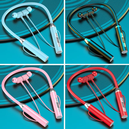 Auriculares Bluetooth binaurales deportivos inalámbricos para colgar en el cuello con batería de larga duración