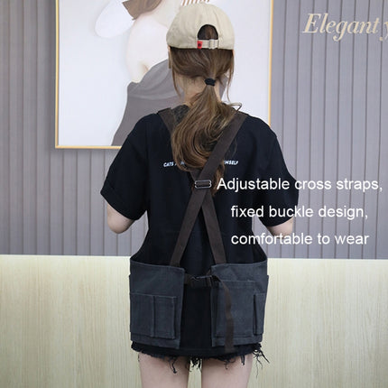 Canvas Electric Craftsmen Multi Pocket Tool Apron