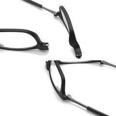Portable Magnetic Hanging Neck Retractable Reading Glasses, +100, +125, +150, +175, +200, +225