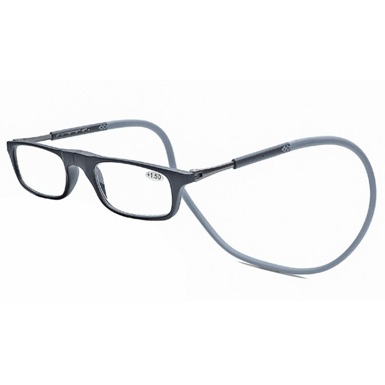 Portable Magnetic Hanging Neck Retractable Reading Glasses, +100, +125, +150, +175, +200, +225