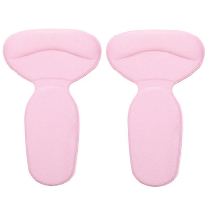 1pair 2 in 1 Half Size Forefoot Pad Anti-drop Sandal Heel Sticker