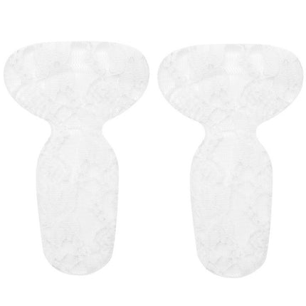 1pair 2 in 1 Half Size Forefoot Pad Anti-drop Sandal Heel Sticker