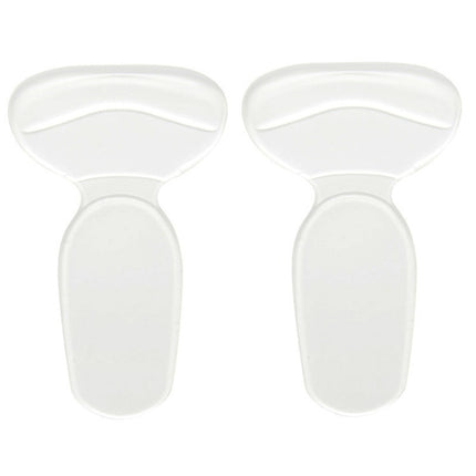 1pair 2 in 1 Half Size Forefoot Pad Anti-drop Sandal Heel Sticker