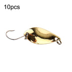 10pcs 3.5g / Gold
