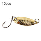 10pcs 2g Mesh / Gold