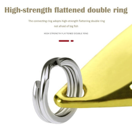 Single Hook Spoon Type Horse Mouth Melon Sequins False Lures Fishing Lures, 10pcs 5g, 10pcs 3.5g, 10pcs 2.5g, 10pcs 2g Mesh, 10pcs 2g Butterfly