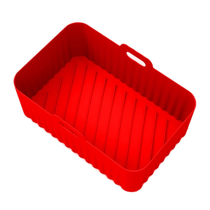 For Ninja DZ201 Air Fryer Silicone Liner Mat Reusable Basket Tray, Gray Thick Model (140g), Pink Thick Model (140g), Blue Thick Model (140g), Red Thick Model (140g), Black Thick Model (140g), Gray Thin Model (95g), Black Thin Model (95g)               ...