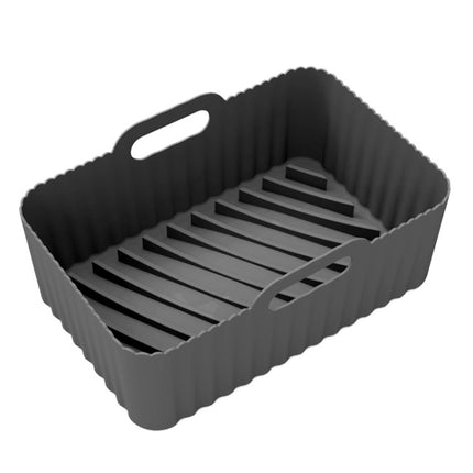 For Ninja DZ201 Air Fryer Silicone Liner Mat Reusable Basket Tray, Gray Thick Model (140g), Pink Thick Model (140g), Blue Thick Model (140g), Red Thick Model (140g), Black Thick Model (140g), Gray Thin Model (95g), Black Thin Model (95g)               ...
