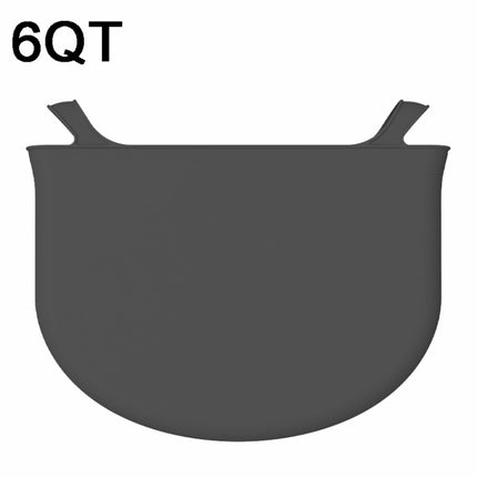 6QT Silicone Slow Cooke Liners Reusable Leakproof Crock Pot Liners, Gray, Black, Pink, Yellow