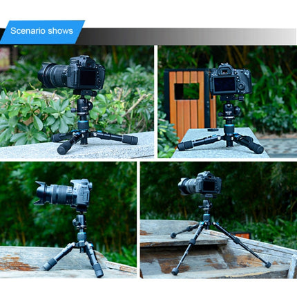 BEXIN V30 Adjustable Aluminum Alloy Desktop Camera Tripod Mini Portable Folding Live Tripod