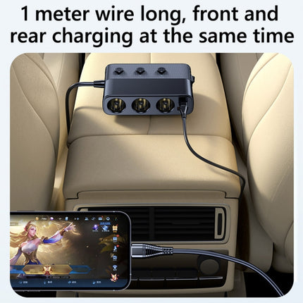 Car Cigarette Lighter USB3.0/PD Interface 127W Car Charger