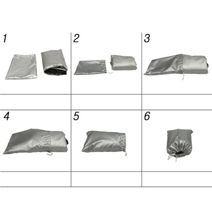 190T Motorcycle Rain Covers Dustproof Rain UV Resistant Dust Prevention Covers, M, L, XL