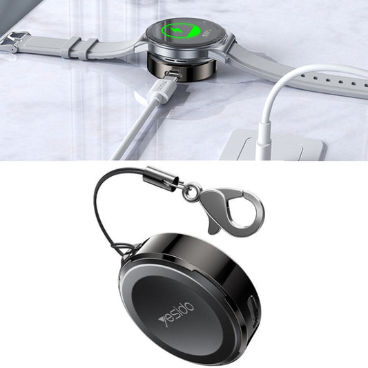 Yesido DS19 For Samsung Smart Watch Portable Charger Dual Input Port Magnetic Wireless Charger, DS19 For Samsung Watch