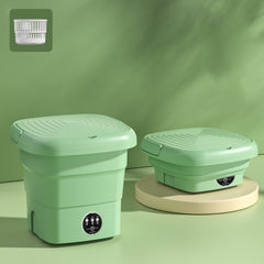 Mini lavadora portátil plegable para el hogar, lavadora de ropa interior, verde fruta, azul lago, amarillo cálido, rosa fruta, verde fruta + luz azul antibacteriana, azul lago + luz azul antibacteriana, amarillo cálido + luz azul antibacteriana