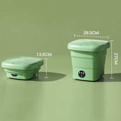 Mini lavadora portátil plegable para el hogar, lavadora de ropa interior, verde fruta, azul lago, amarillo cálido, rosa fruta, verde fruta + luz azul antibacteriana, azul lago + luz azul antibacteriana, amarillo cálido + luz azul antibacteriana