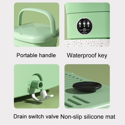 Mini lavadora portátil plegable para el hogar, lavadora de ropa interior, verde fruta, azul lago, amarillo cálido, rosa fruta, verde fruta + luz azul antibacteriana, azul lago + luz azul antibacteriana, amarillo cálido + luz azul antibacteriana