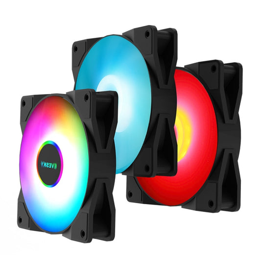 EVESKY  Water Cooler Cpu Fan RGB Fan Liquid Heatsink Integrated Radiator, 120mm Colorful, 120mm RGB, 240mm, 360mm