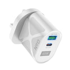 UK Plug White