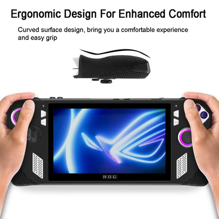 For ASUS Rog Ally Gaming Console Multicolor Silicone Case With 2 Button Caps, Black, Red, Blue, Green, Gold, White