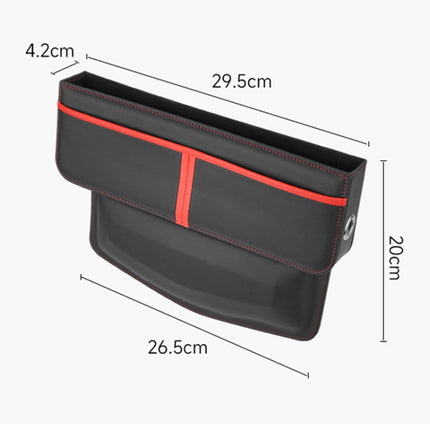 Leather Car Seat Gap Multifunctional Storage Box