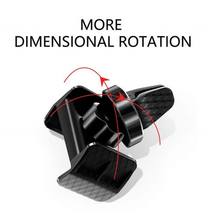 360-degree Rotating Car Air Outlet Multi-functional Mobile Phone Holder